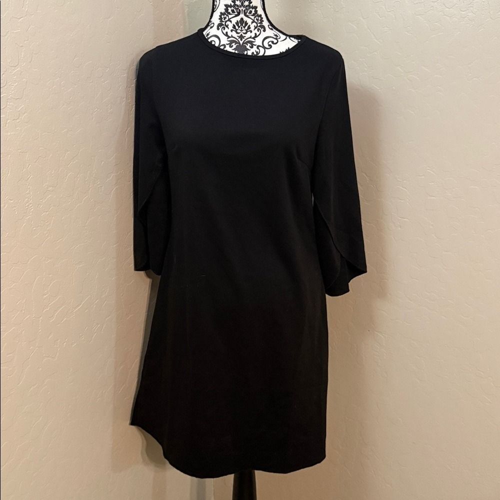 Aryeh Classic Black Dress with Long Sleeves